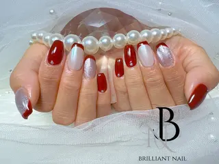 ミディアム brilliant nail💎あやのネイルデザイン