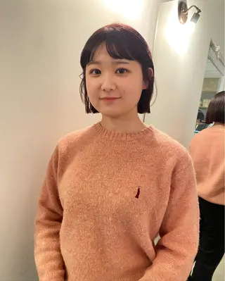 ショート カラー 竹内 柚子のヘアスタイル