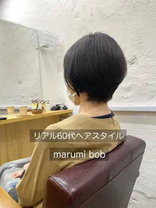 ショート カラー 黒崎 勝巳のヘアスタイル