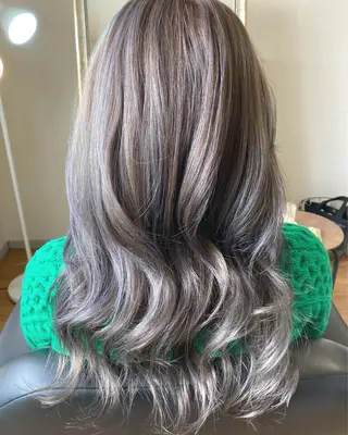ロング カラー hair&eye AMANDAのマツエク・マツパデザイン
