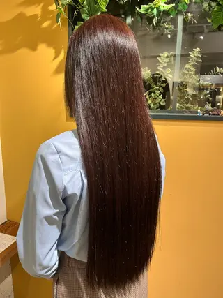 ロング カラー 🍏Rio🍏 Color☆*。のヘアスタイル