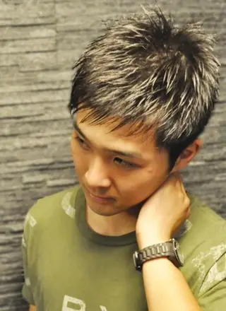 ショート 老田竜也 ヒロ銀座ヘアサロンのヘアスタイル