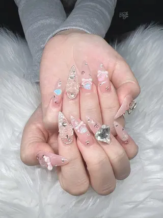 ネイル Lee Nails チップ長さだし専門店のネイルデザイン