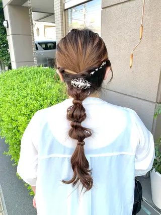 ヘアアレンジ カラー0円モデル募集 ♡nanami♡のヘアスタイル