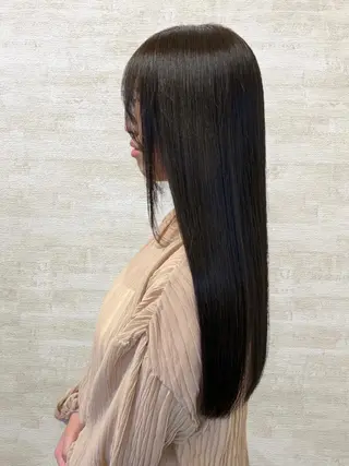 ロング 髪質改善&ヘアケア 永山若奈のヘアスタイル