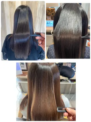 セミロング EARTH 志木店のヘアスタイル