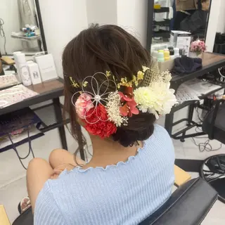 ロング カラー パーマ ヘアアレンジ メンズ mona/ ストレートスタイル✨のヘアスタイル