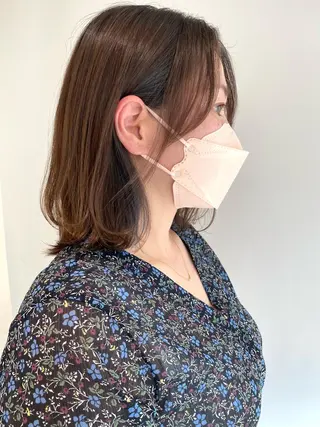 ショート カラー 山口 莉奈のヘアスタイル