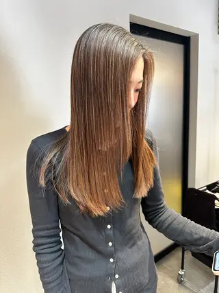 ロング 服部 聖也のヘアスタイル
