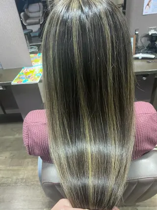ロング カラー pep natsumiのヘアスタイル