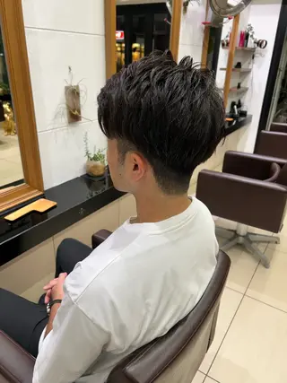 ショート メンズ 堀 瀬梨奈のヘアスタイル