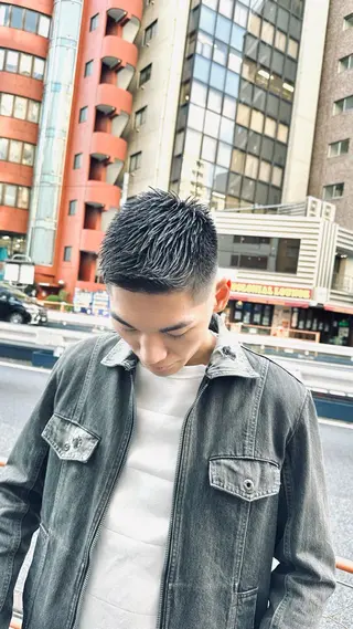 ショート メンズ 💈メンズパーマ💈 ナカザワ リョウのヘアスタイル
