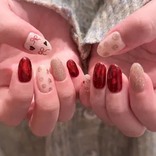 ネイル 🎀フェイ フェイ🫧💗のネイルデザイン