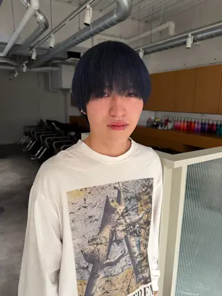 メンズ ハイライト/ブリーチ /綾華のヘアスタイル