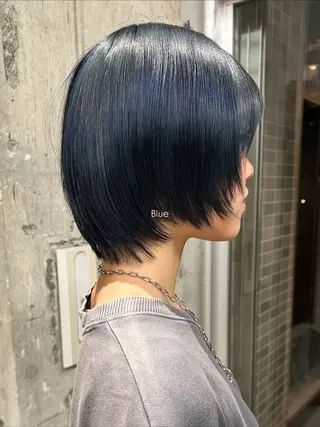 カラー カエデ🐬 カットカラーモデルのヘアスタイル