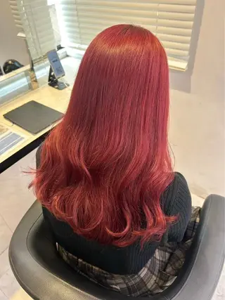 カラー momoka/茶屋町 /艶髪カラーのヘアスタイル