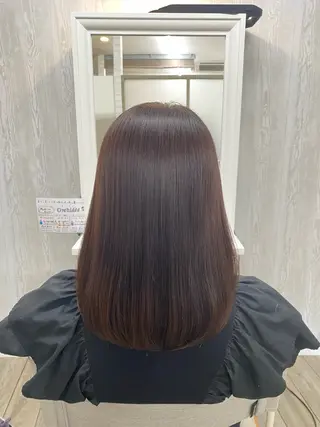 ミディアム THETAふじみ野 野宮のヘアスタイル
