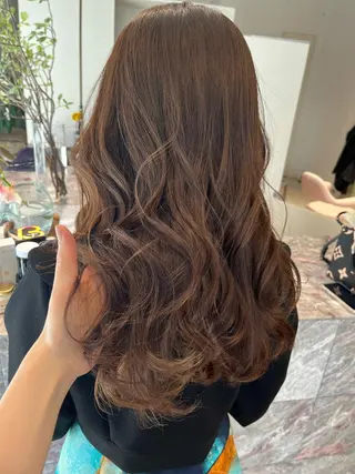 ロング 池田 寿子のヘアスタイル