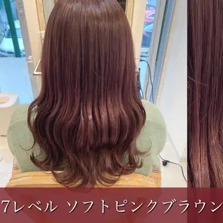 セミロング カラー モテ前髪 タゴメ シンヤのヘアスタイル