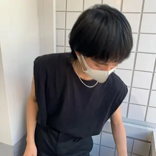 ショート カラー メンズ 🎀オイダイラ モモカ🎀のヘアスタイル