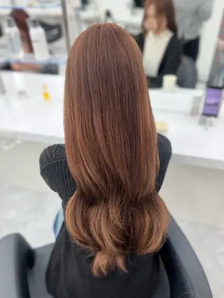 ロング ♡ナチュラルガーリー ♡ベージュ♡RINAのヘアスタイル