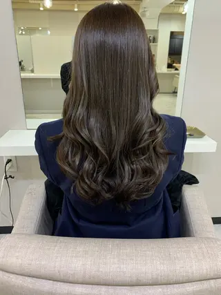 セミロング カラー 高橋 一樹のヘアスタイル
