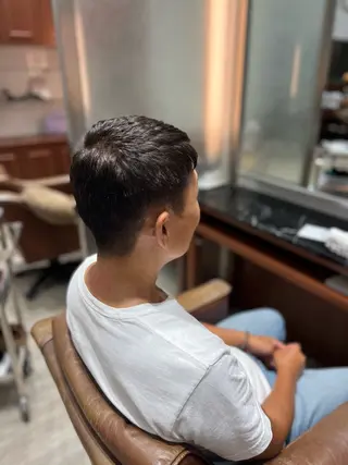 ショート カラー メンズ 山田 美幸のヘアスタイル