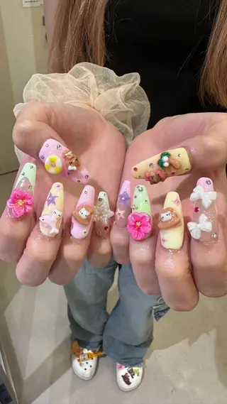 ネイル 🎶個性派ネイル💅 /Komachi❤️のネイルデザイン