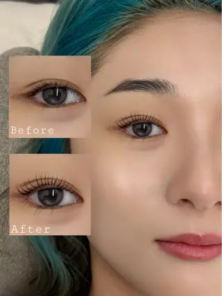 マツエク・マツパ ☘️Moe☘️骨格・ まぶた似合わせパーマのマツエク・マツパデザイン