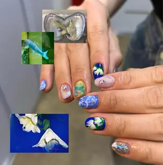 メンズ ネイル anil miyuのネイルデザイン