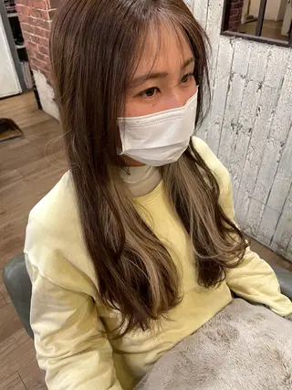 ロング カラー 🫧🍋ダブルカラー 🍋mizuhoのヘアスタイル
