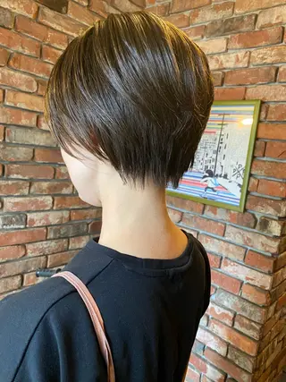 ショート 高塩翔大 髪質改善のヘアスタイル