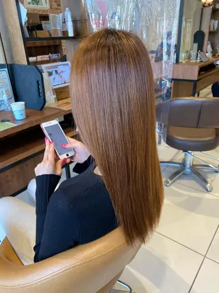 ロング 角田 雅行のヘアスタイル