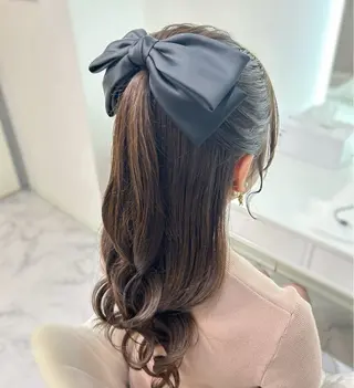 ロング ヘアアレンジ ヘアセット専門店 Rのヘアスタイル