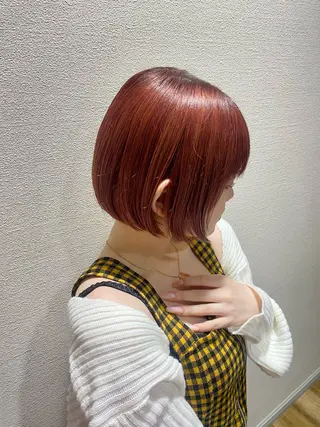 ショート カラー 似合わせレイヤー/ Wカラー🧸こころのヘアスタイル