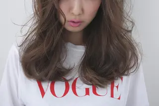 ロング パーマ カラー 新生活応援★半額/ 25歳以下　“内間”のヘアスタイル