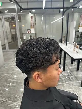 パーマ 🖤🤍石川 アイリ🤍🖤のヘアスタイル