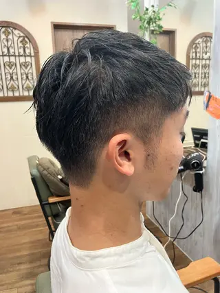 ショート メンズ 鈴木 小百合のヘアスタイル