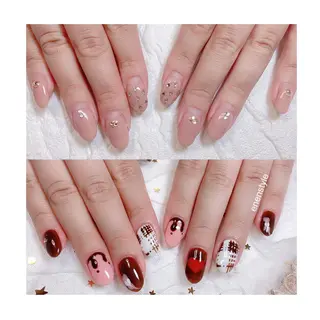ショート ネイル 👑enen style👑のネイルデザイン