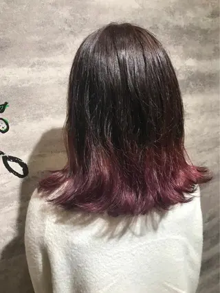 ミディアム カラー 🫟Blanco🫟 Color&Careのヘアスタイル