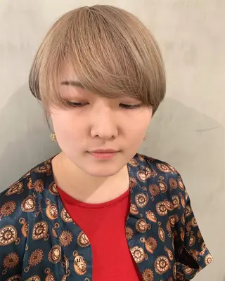 ショート カラー 優作 〜圧倒的信頼〜のヘアスタイル