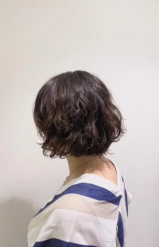 ショート ショート、ボブ/ 川鍋薫のヘアスタイル