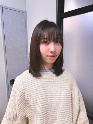 ミディアム ぬくい せいな💫のヘアスタイル