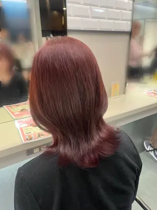 ミディアム カラー 天神￤カラー￤ まなみ🎀💞のヘアスタイル