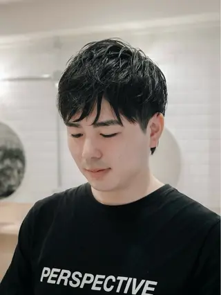 メンズ 三宅健太/レイヤー/ ボブ/透明感カラーのヘアスタイル