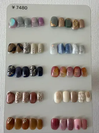 ネイル 自由が丘サロン あやめ💅のネイルデザイン