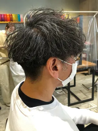 ショート EnBlesS西宮 マンツーマン神道有基のヘアスタイル