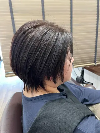 ショート 佐々木 浩之のヘアスタイル