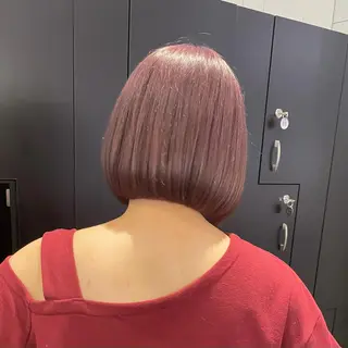 ショート カラー ヘアアレンジ 🧸ハイトーン🧸 ゆっきー🧸のヘアスタイル