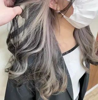 カラー SALOWIN栄 高須大貴のヘアスタイル